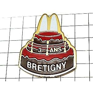 ピンバッジ・マクドナルドM誕生日ケーキお菓子◆フ...の商品画像