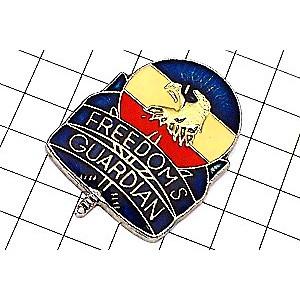 ピンバッジ・自由の擁護者アメリカ軍ミリタリー FREEDOM-GUARDIAN◆フランス限定ピンズ◆...