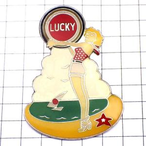 ピンバッジ・がっちり握手ブルー青◇フランス限定ピンズ◇レアな