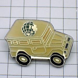 ピンバッジ・国境なき薬剤師団のトラック車 PHARMACIENS-SANS-FRONTIERES F...