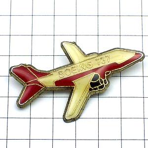 ピンバッジ・飛行機ボーイング７３７ BOEING-737 BOEING737 BOEING USA◆...