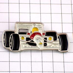ピンバッジ・マルボロF1ホンダ「1」アイルトンセナ車◇フランス限定