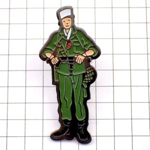 ピンバッジ・フランス外人部隊ミリタリー兵士 LEGION-ETRANGERE FRANCE◆フランス限定ピンズ◆レアなヴィンテージものピンバッチ