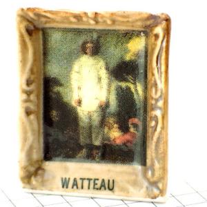 フェーブ・ヴァトー画「ピエロ（ジル）」◆フランス限定フェーヴ◆ガレットデロワFEVEフェブ小さな置き...