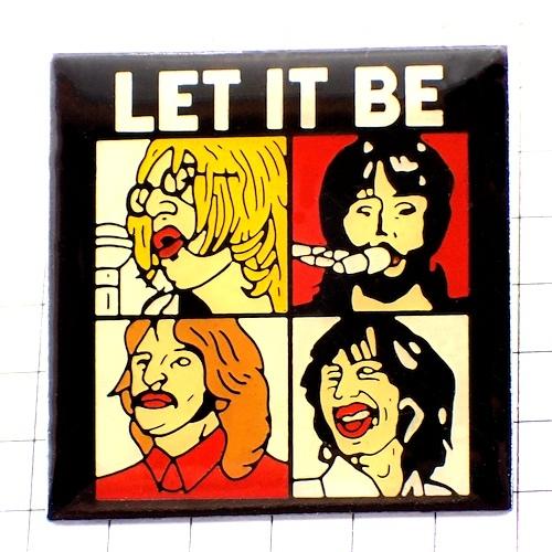 ピンバッジ・ビートルズ『レット・イット・ビー』アルバムジャケット音楽 BEATLES LET-IT-...