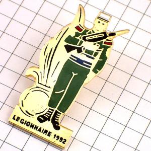 ピンバッジ・外人部隊ミリタリー兵士フランス軍 LEGION-ETRANGERE FRANCE◆フランス限定ピンズ◆レアなヴィンテージものピンバッチ