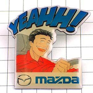ピンバッジ・マツダ自動車のドライバー MAZDA YEAHH! GERMANY
