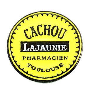DSSH Toulouse ピンバッジ(レア) ピンバッジ・カシューキャンディー缶型 CACHOU LAJAUNIE TOULOUSE