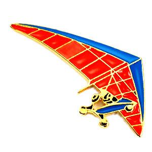 ピンバッジ・ハンググライダー空中スカイスポーツ飛行◆フランス限定ピンズ◆レアなヴィンテージものピンバ...