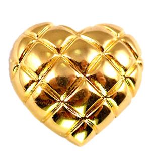 ピンバッジ・カルティエカルチェ金色ハート型の香水壜 CARTIER◆フランス限定ピンズ◆レアなヴィンテージものピンバッチ