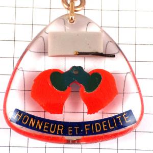 キーホルダー・ミリタリー外人部隊の帽子と襟ブルボン社製 LEGION LEGION-ETRANGERE KEPI FRANCE◆フランス限定ポルトクレ