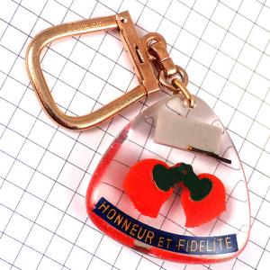 キーホルダー・ミリタリー外人部隊の帽子と襟ブル...の詳細画像2