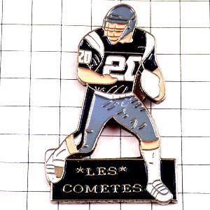 ピンバッジ・アメフト選手アメリカンフットボール20番◇フランス限定