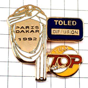 ピンバッジ・金色の馬の首ドーヴィル競馬場◇フランス限定ピンズ◇レア