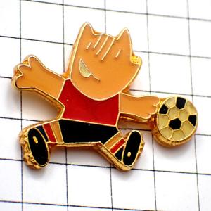 ピンバッジ・サッカー選手コビー犬バルセロナ五輪スペイン球オリンピック夏季ビンテージ中古品 COBI BARCELONA-1992 SPAIN◆限定ピンズ