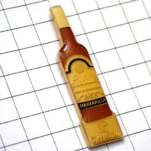 ピンバッジ・ワイン葡萄酒ボトル瓶スペイン産 BARBADILLO SPAIN◆フランス限定ピンズ◆レアなヴィンテージものピンバッチ