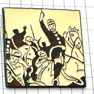 ピンバッジ・騎士スペインの歴史シュヴァリエ SPAIN AVUI ESPANA CATALUNYA CATALUNA HISTORIA MEMORIA◆フランス限定ピンズ
