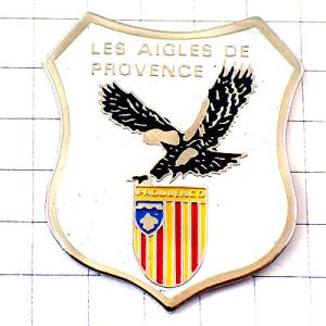 ピンバッジ・イーグル鷲プロヴァンス紋章◆フランス限定ピンズ◆レアなヴィンテージものピンバッチ