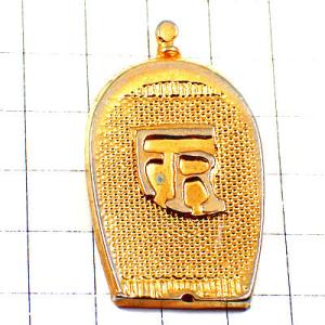 ピンバッジ・ブガッティＦＲ車のラジエーター金色ゴールド BUGATTI OWNER CLUB FRA...