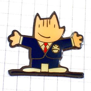 ピンバッジ・コビー犬バルセロナ五輪マスコット背広スーツ姿オリンピック夏季 COBI BARCELONA-1992 SPAIN◆フランス限定ピンズ
