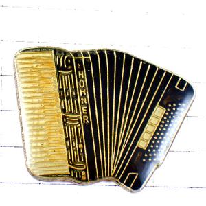 ピンバッジ・ホーナー社アコーディオン楽器ミュージック音楽 ACCORDEON HOHNER GERM...