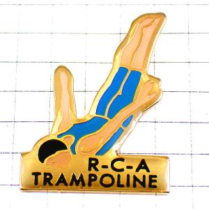 ピンバッジ・トランポリン体操アクロバット跳躍 T...の商品画像