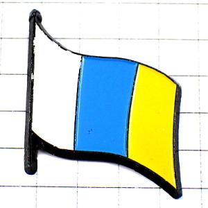 ピンバッジ・州旗カナリア諸島スペイン CANARIAS CANARIES ISLAND SPAIN◆フランス限定ピンズ◆レアなヴィンテージものピンバッチ