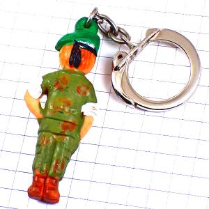 キーホルダー・迷彩色の軍服ミリタリー外人部隊の...の詳細画像1