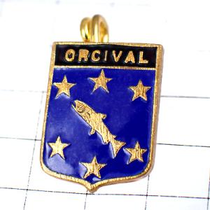ブローチ・オルシヴァル星スター魚の紋章◆フランス限定アンティーク◆レアなヴィンテージもの