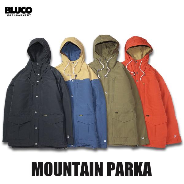 ☆セールプライス!!☆BLUCO(ブルコ) OL-047-022 MOUNTAIN PARKA 4色...