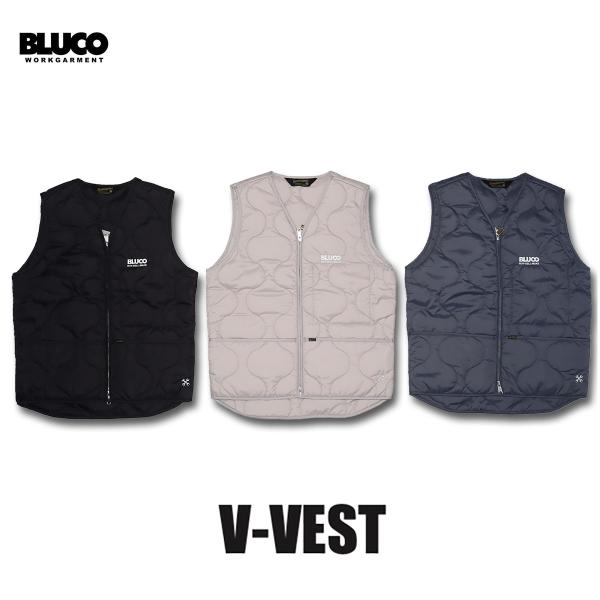 ☆セールプライス!!☆BLUCO(ブルコ) OL-1358 V-VEST 3色(L.GRY/BLK/...