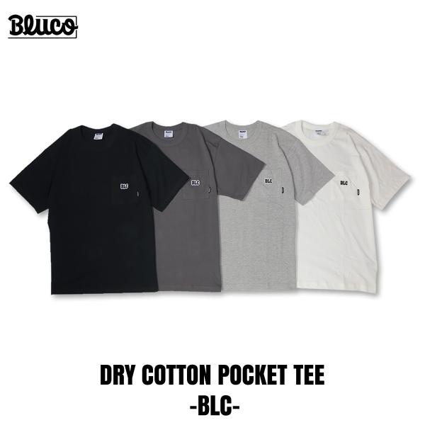 BLUCO(ブルコ) OL-22-022 ドライコットン ポケットTシャツ -BLC- 4色(BLA...