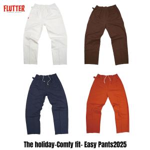 FLUTTER(フラッター) The Dress PE Twill Work Trousers 3色(BLACK