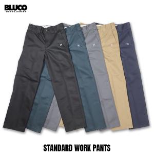 BLUCO(ブルコ) OL-41-004 STANDARD WORK PANTS 5色(BLACK/BLUCO BLUE/GRAY/KHAKI/NAVY)☆送料無料!!☆｜Pins store