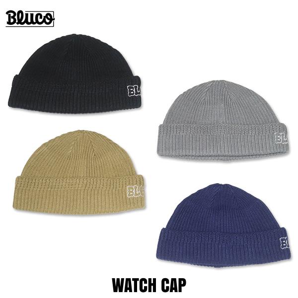 BLUCO(ブルコ) OL-68-006 WATCH CAP 4色(BLACK/GRAY/KHAKI...