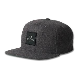 BRIXTON(ブリクストン) ALPHA SQUARE NETPLUS MP SNPK CHARCOAL☆送料無料☆｜pinsstore