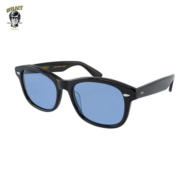 EVILACT(イーブルアクト) CYCLONE ブラックフレームxブルーレンズ ☆送料無料サービス...