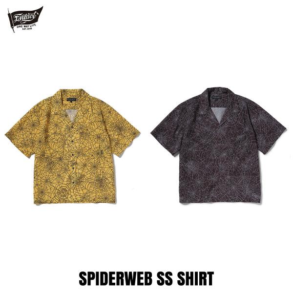 EVILACT(イーブルアクト) SPIDERWEB SS SHIRT 2色(MUSTRAD/BLA...