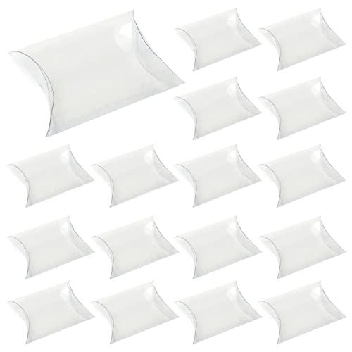 Rimikuru ピローボックス 透明 ピロー型 ギフトボックス 50個セット ラッピング 枕型 (...