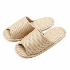 オクムラ スリッパ メッシュ 洗える超軽フラットエアスリッパLLサイズ (ベージュ)