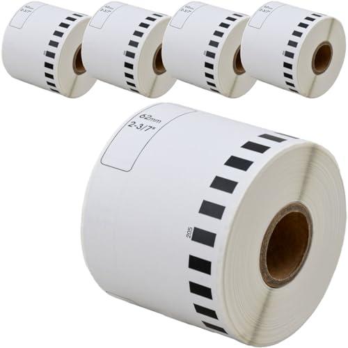 互換ラベルLabo DK-2205 ブラザー 互換 ラベル 5ロールセット brother QL-7...