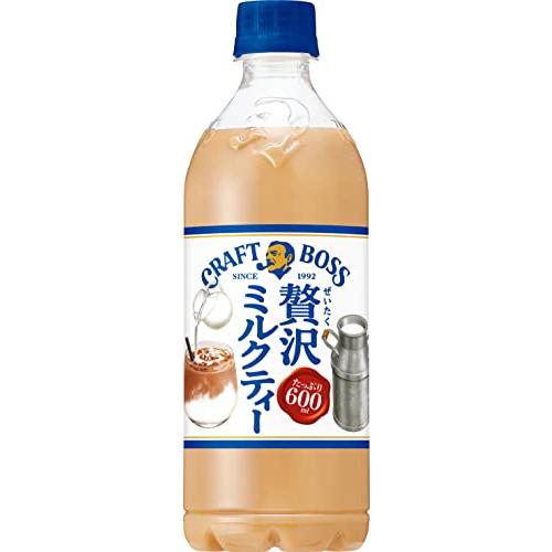 BOSS(ボス)サントリークラフトボスミルクティー紅茶600ml×24本