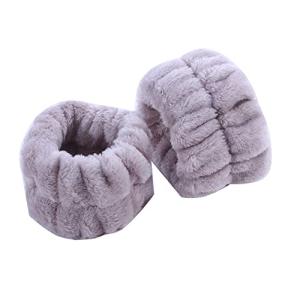 JIYAN 2個のリストスパウォッシュバンドマイクロファイバーリストウォッシュタオルバンド洗顔用リストバンド顔吸収リスト