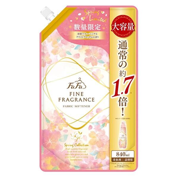 ファーファ ファインフレグランス スプリングコレクション 詰替用 840mL 柔軟剤