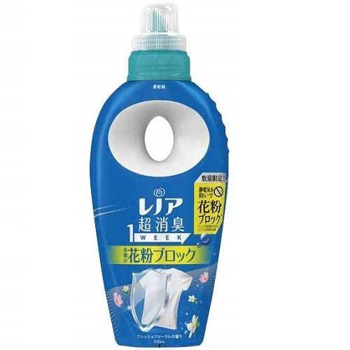 P&amp;G レノア超消臭1WEEK 衣類の花粉ブロック本体 530ml