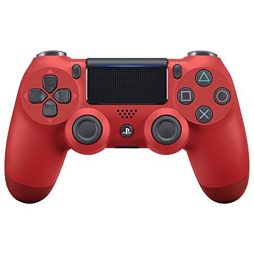 【純正品】ワイヤレスコントローラー (DUALSHOCK 4) マグマ・レッド (CUH-ZCT2J...