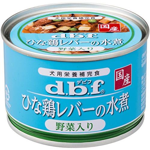 デビフ ひな鶏レバーの水煮野菜入り 150g×6個(まとめ買い)