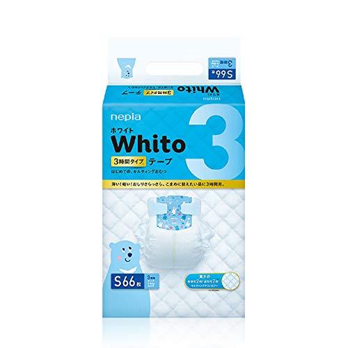 テープSサイズネピアWhito3時間タイプ(4~8Kg)66枚単品