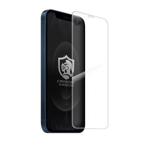 クリスタルアーマー iPhone 12Pro Max 強化 ガラスフィルム 液晶保護 抗菌 耐衝撃 超薄 PAPER THIN 0.15mm G｜pinus-copia