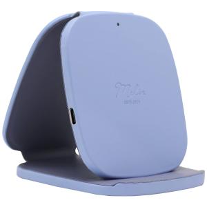 折りたたみスタンド型ワイヤレス充電器IMWSQ01 (ブルー)｜pinus-copia